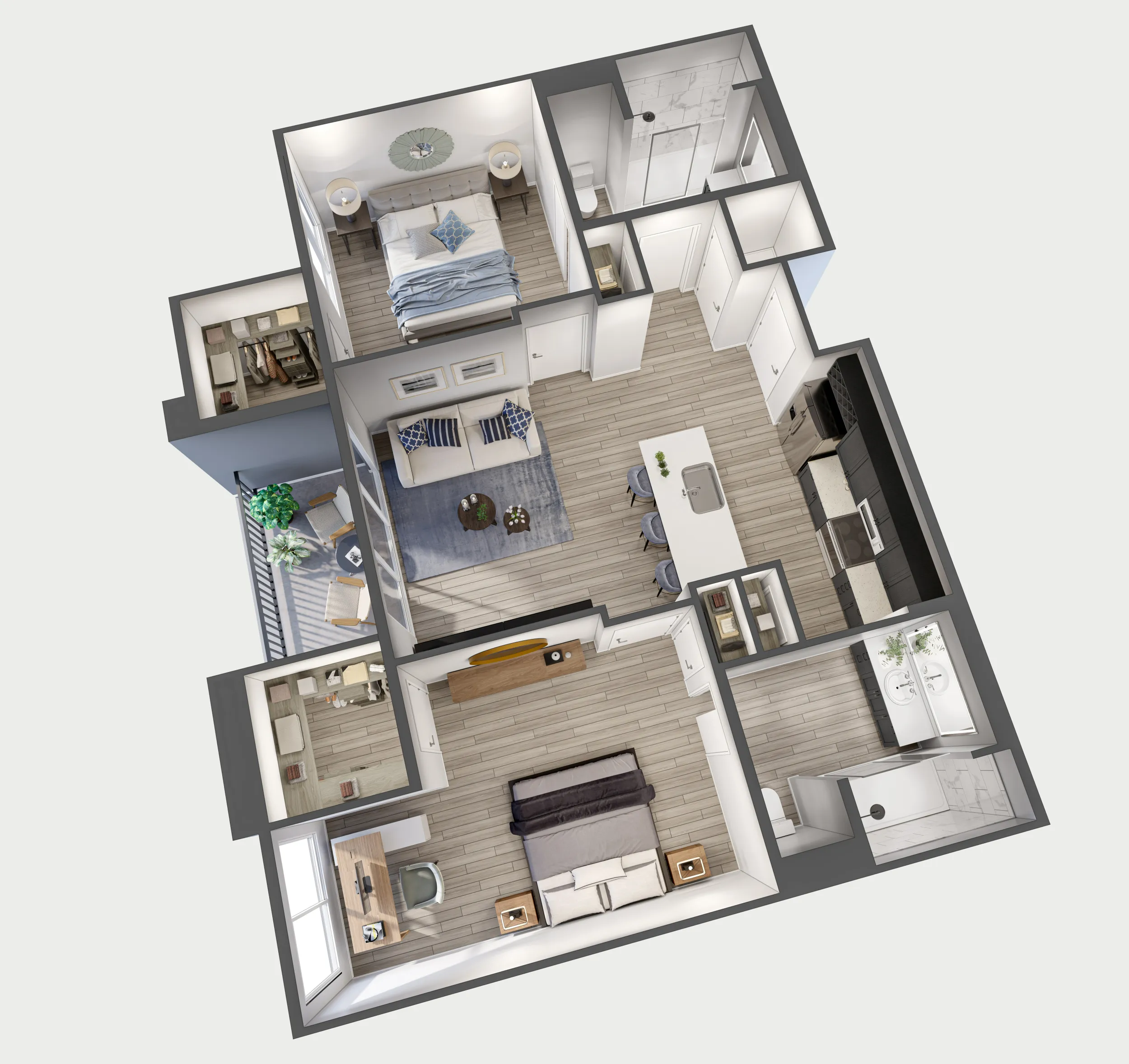 Architectural rendering