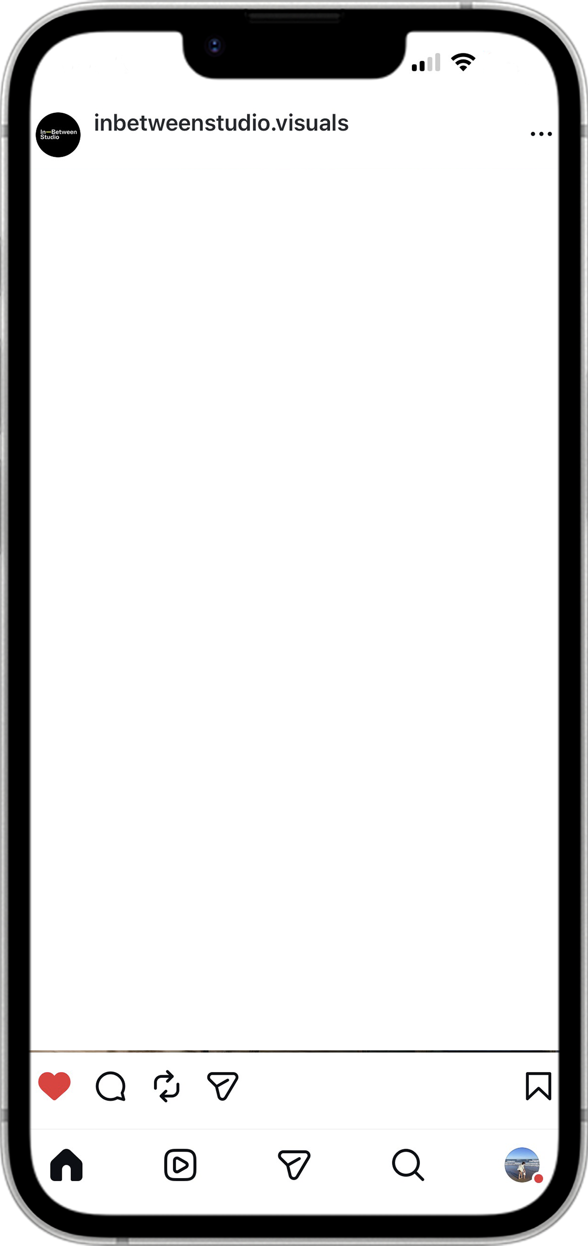iPhone frame