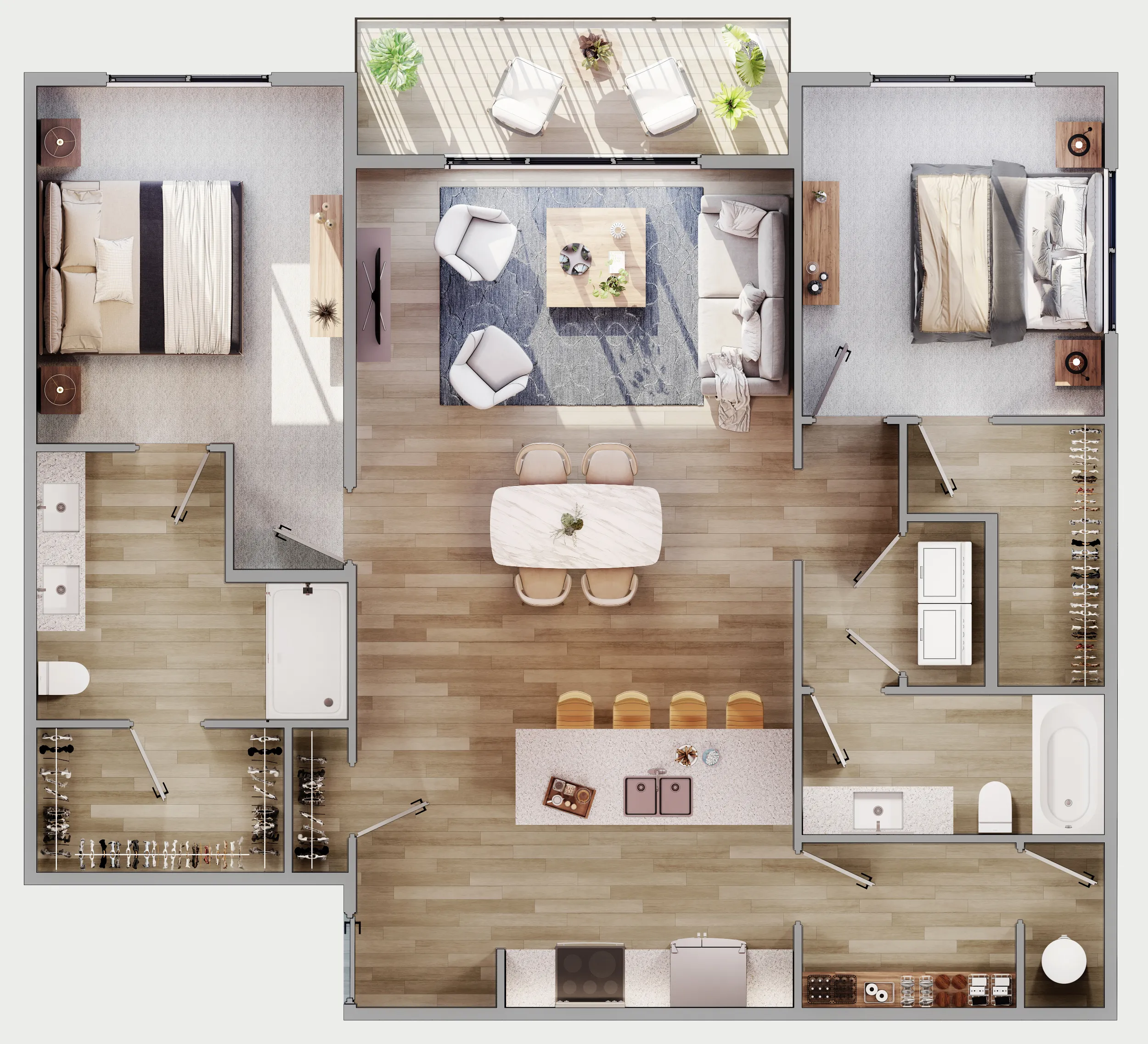 Architectural rendering