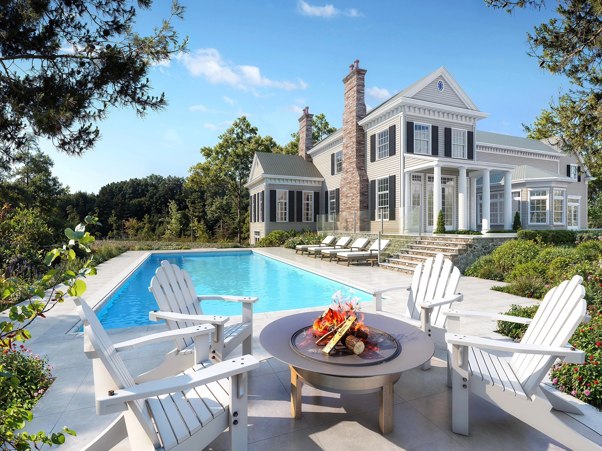 Architectural rendering