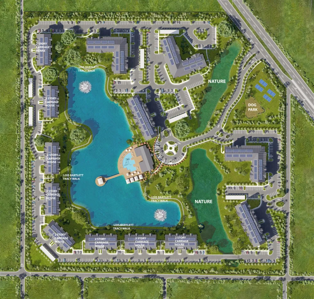 Architectural rendering