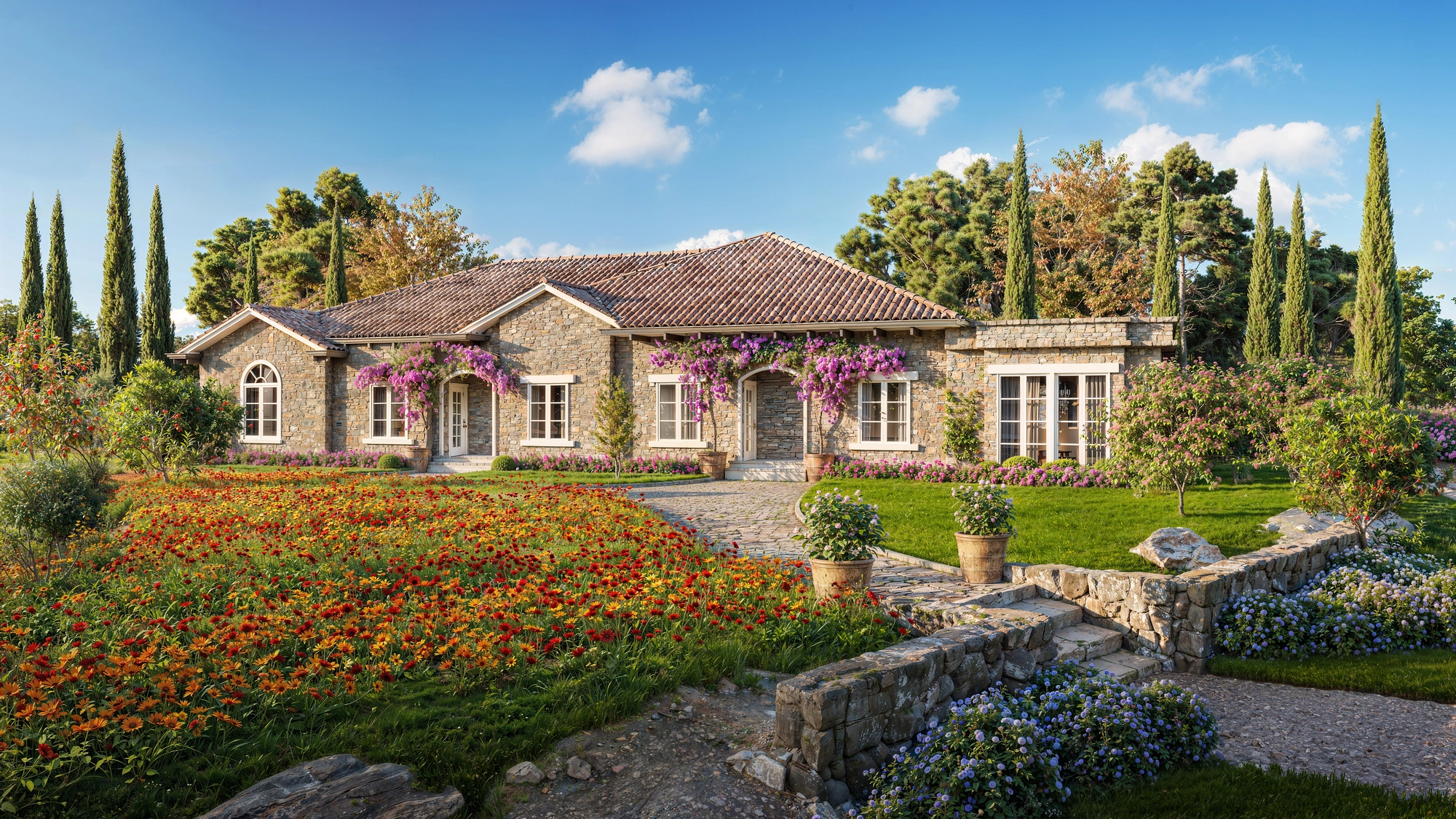 Architectural rendering