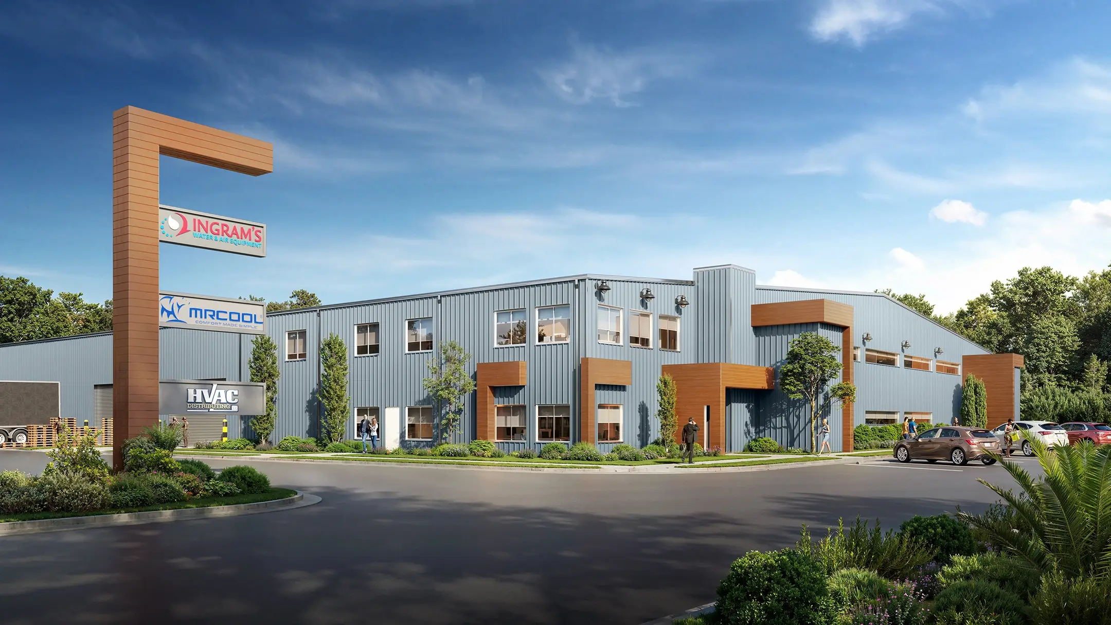 Architectural rendering
