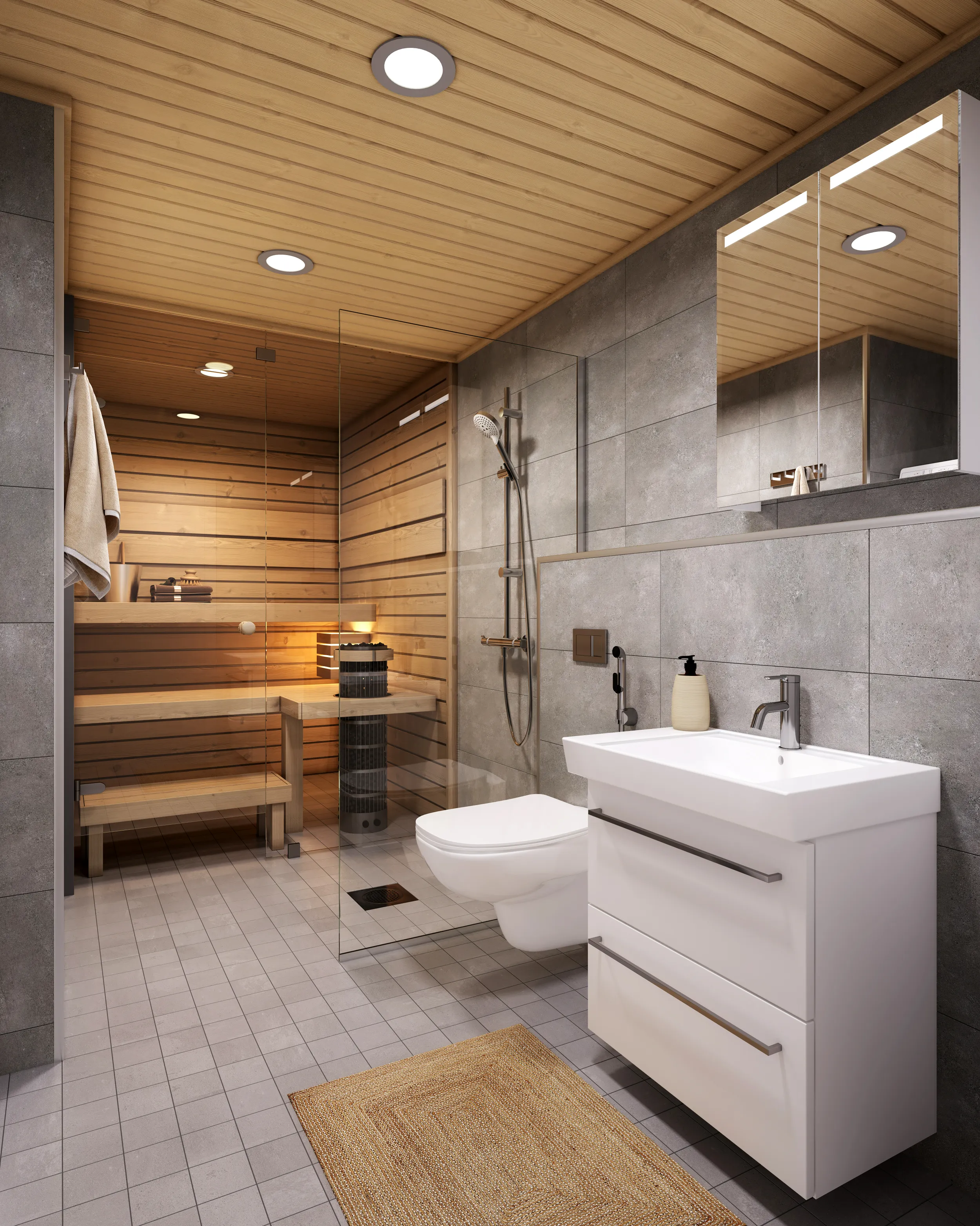 Interior bathroom