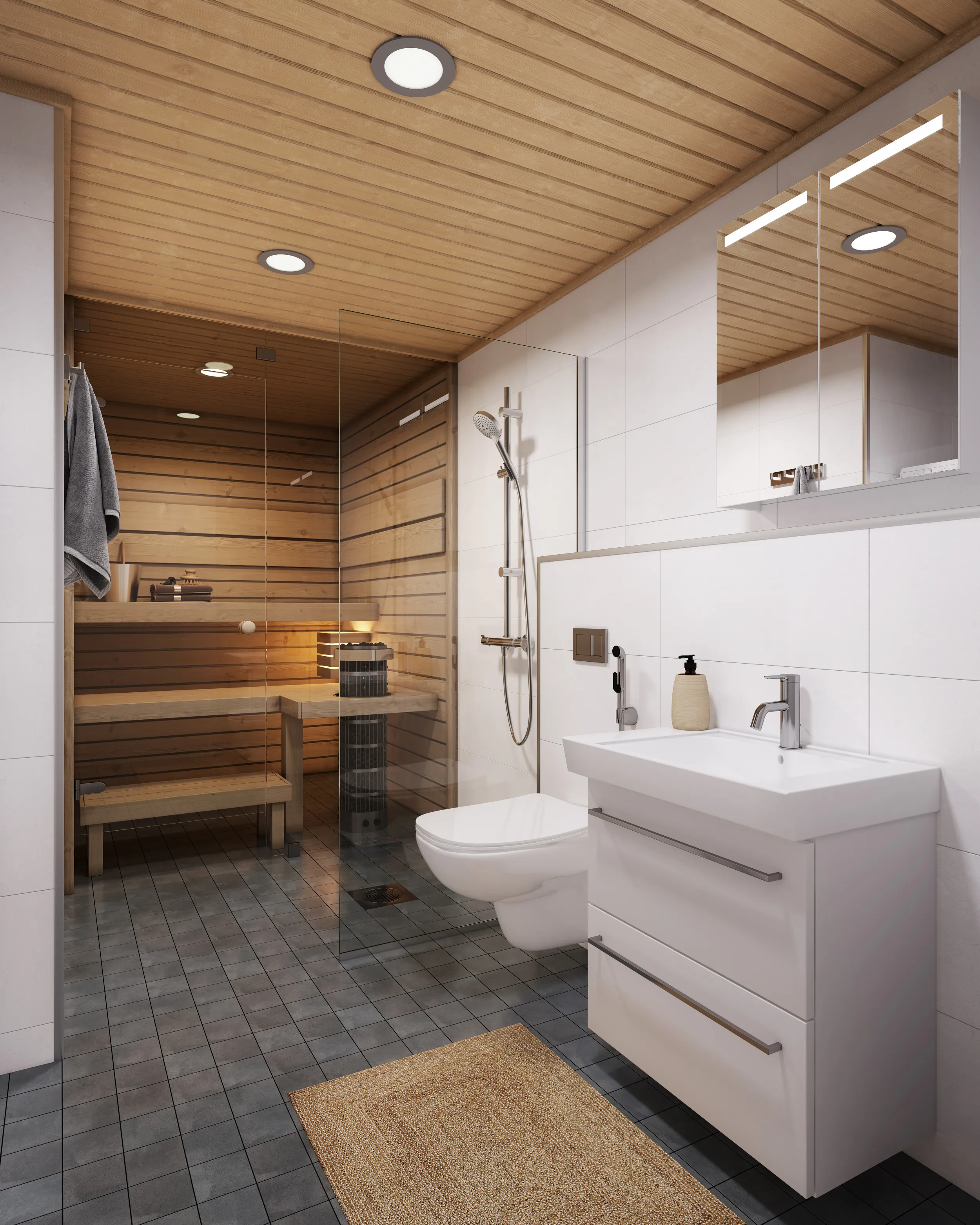 Interior bathroom